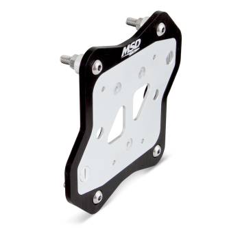 MSD - MSD Coil Pack Style Ignition Coil Bracket - Hardware Included - Aluminum - Black/Clear - MSD Blaster/HVC II Coils
