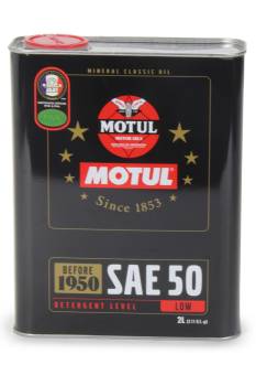 Motul - Motul Classic Motor Oil - 50W - Conventional - 2 L Can