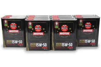 Motul - Motul 2100 Classic Motor Oil - 15W50 - Semi-Synthetic - 2 L Can - (Set of 10)