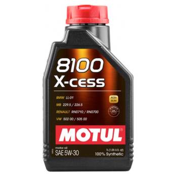 Motul - Motul 8100 X-cess Motor Oil - 5W30 - Synthetic - 1 L Bottle