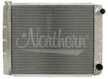 Northern Radiator - Northern Race Pro Radiator - 26 x 19 x 3-1/8" - Passenger Side Inlet - Passenger Side Outlet - Aluminum
