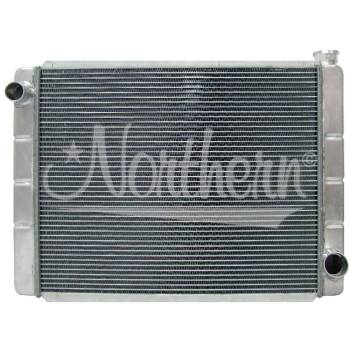 Northern Radiator - Northern Race Pro Radiator - 28 x 19 x 3-1/8" - Driver Side Inlet - Passenger Side Outlet - Aluminum