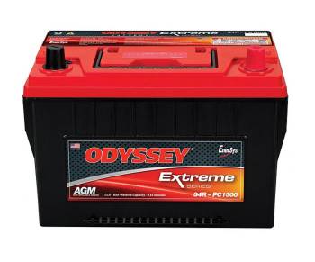 Odyssey Battery - Odyssey Extreme Series Battery - AGM - 12V - 850 Cranking amp - Top Post - 10.86" L - 7.87" H - 6.77" W