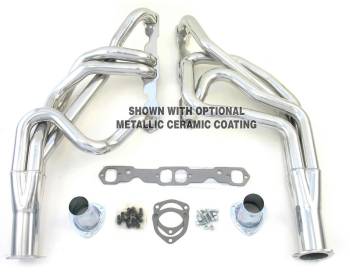 Patriot Exhaust - Patriot Tri-5 Headers - 1-3/4" Primary - 3" Collector - Gaskets/Hardware Included - Steel - GM LS-Series - (Pair)