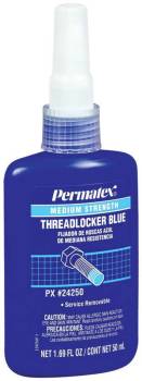 Permatex - Permatex Blue Thread Locker - Medium Strength - 50 ml Bottle