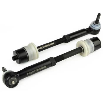 ProForged - ProForged Inner/Outer Tie Rod End - Greaseable - OE Style - Male - Rubber/Steel - White/Black Paint