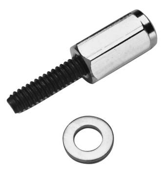 Proform Parts - Proform Valve Cover Fastener - 1/4-20" Thread - 1.000" Long - Hex Head - Washers Included - Aluminum - Chrome - (Set of 4)
