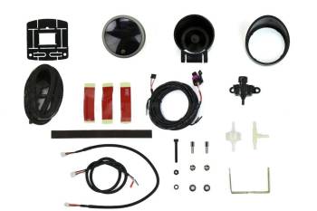 Prosport Gauges - Prosport JDM Boost/Vacuum Gauge - 30" HG-35 psi - Electric - Analog/Digital - 2-1/16" Diameter - Black Face - Blue/Red/White LED