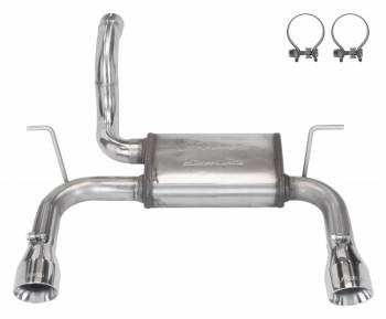 Pypes Performance Exhaust - Pypes Performance Exhaust Axle Back Exhaust System - Dual Exit - 2-1/2" Diameter - Stainless