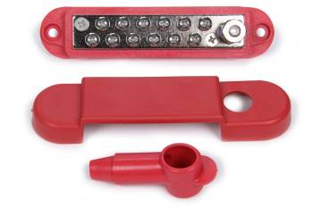 QuickCar Racing Products - QuickCar Terminal Block - Boot/Cover - Red