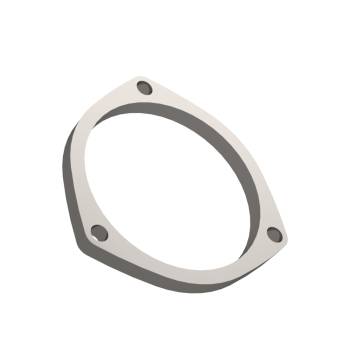 Quick Time - Quick Time Header Flange - 4" Round Port - Steel - Zinc Plated