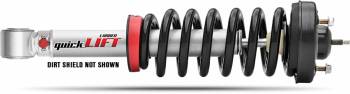 Rancho - Rancho QuickLift Strut - Twintube - 11.29" Compressed - 15" Extended - Steel - Silver Paint