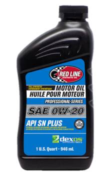 Red Line Synthetic Oil - Red Line Professional Series Motor Oil - 0W20 - Dexos1 - Synthetic - 1 Qt. Bottle