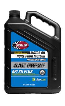 Red Line Synthetic Oil - Red Line Professional Series Motor Oil - 0W20 - Dexos1 - Synthetic - 5 Qt. Bottle