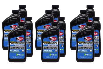 Red Line Synthetic Oil - Red Line Professional Series Motor Oil - 0W20 - Dexos1 - Synthetic - 1 Qt. Bottle - (Set of 12)