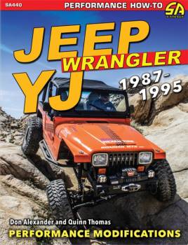 S-A Books - Jeep Wrangler YJ 1987-1995 Performance Modifications - 144 Pages - Paperback