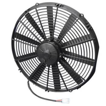SPAL - SPAL High Performance Electric Cooling Fan - 16" Fan - Pusher - 2089 CFM - 12V - Straight Blade - 16.22 x 15.63" - 3.45" Thick - Plastic