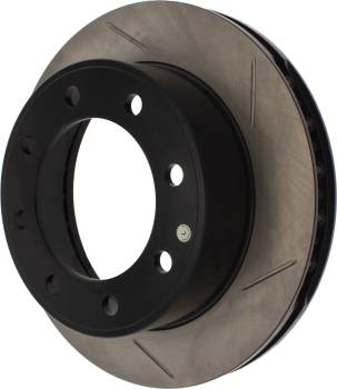 StopTech - StopTech Sport Cryo Brake Rotor - Front - Driver Side - Slotted - 331 mm OD - 38 mm Thick - 8 x 170 mm Bolt Pattern - Iron - Black Paint