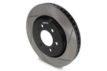 StopTech - StopTech Sport Cryo Brake Rotor - Front - Passenger Side - Slotted - 350 mm OD - 34 mm Thick - 6 x 135 mm Bolt Pattern - Iron - Black Paint