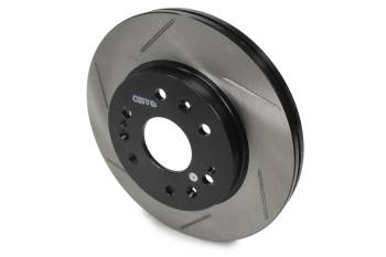 StopTech - StopTech Sport Cryo Brake Rotor - Front - Passenger Side - Slotted - 330 mm OD - 30 mm Thick - 6 x 140.5 mm Bolt Pattern - Iron - Black Paint