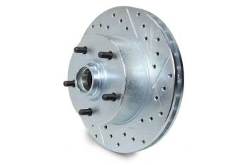 StopTech - StopTech Sport Brake Rotor - Front - Driver Side - Drilled/Slotted - 279.3 mm OD - 26.3 mm Thick - 5 x 120.6 mm Bolt Pattern - Iron