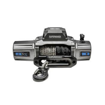 Superwinch - Superwinch SX 10 Winch - 10000 lb Capacity - Roller Fairlead - 12 Ft. . Remote - 3/8" x 80 Ft. . Synthetic Rope - 12V