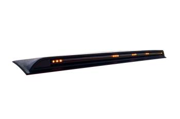 Auto Ventshade - Auto Ventshade Aerocab Marker Light Assembly - 5 Amber LED Bulbs - Surface Mount - Plastic - Black - With Sunroof