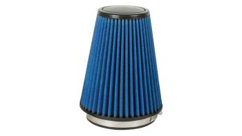 Volant Performance - Volant Air Filter Element - Clamp-On - Conical - 6-1/2" Base - 4" Top Diameter - 8" Tall - 5" Flange - Reusable Cotton - Blue - Universal