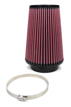 Volant Performance - Volant Air Filter Element - Replacement - Conical - 7" Base - 4-3/4" Top OD - 9" Tall - Cotton - Black/Red