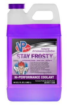 VP Racing Fuels - VP Racing Stay Frosty Antifreeze/Coolant - Hi-Performance - Pre-Mixed - 1/2 Gal. Jug