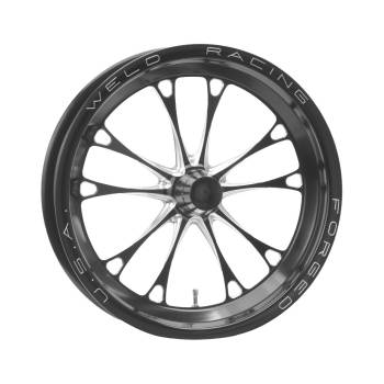 Weld Racing - Weld Racing V-Series Frontrunner Wheel - 15 x 3.5" - 1.750" Backspace - Anglia Spindle Mount - Aluminum - Black