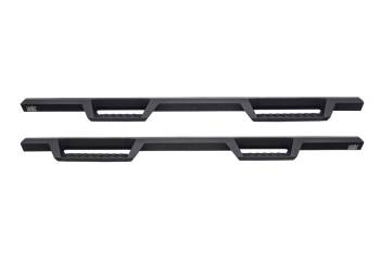 Westin - Westin HDX Step Bars - Drop Nerf Bars - Mount Included - Steel - Black Textured - (Pair)