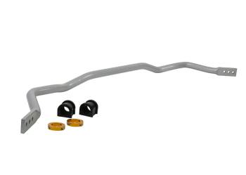 Whiteline Performance - Whiteline Performance Sway Bar - 3 Point Adjustable - Rear - 27 mm Diameter - Steel - Silver Powder Coat