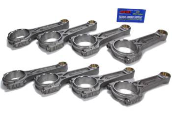 Wiseco - Wiseco Boostline Connecting Rod - I Beam - 6.700 Long - Bushed - 7/16" Cap Screws - ARP2000 - Forged Steel - Big Block Chevy - (Set of 8)