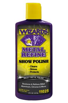 Wizard Products - Wizard Metal Refine Metal Polish - 8.00 oz Squeeze Bottle