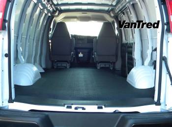 Bedrug - Bedrug VanTred Bed Mat - Black - 138" Wheelbase - Ford Fullsize Van 1992-2014