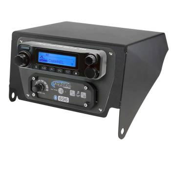 Rugged Radios - Rugged Radios Can-Am X3 Multi-Mount Kit - Top Mount - Black