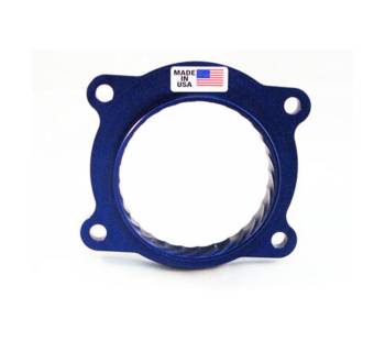 Jet Performance Products - Jet Powr-Flo Throttle Body Spacer - 1 in Thick - Blue - Ford Fullsize Truck/Mustang 2011-15