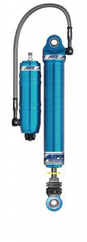 AFCO Racing Products - AFCO Big Gun X Series Monotube Shock - 14.20 in Compressed/21.20 in Extended - Double Adjustable - Threaded Aluminum - Blue