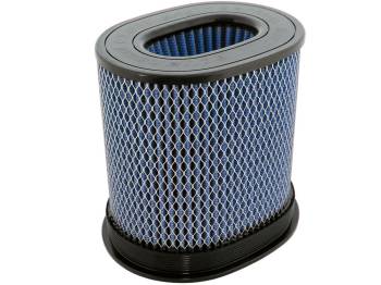 aFe Power - aFe Power Magnum FLOW Pro 10R Oval Air Filter Element - 9 in x 7 in Top - 9 in x 7 in Base - 7 in x 4-3/4 in Flange - 9 in Tall - Blue