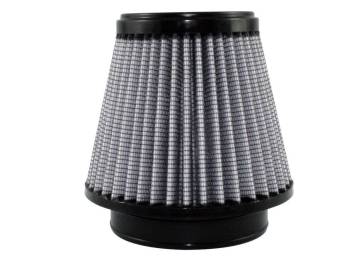 aFe Power - aFe Power Magnum FLOW Pro DRY S Conical Air Filter Element - 6 in Base - 4 in Top - 4 in Flange - 5 in Tall - White