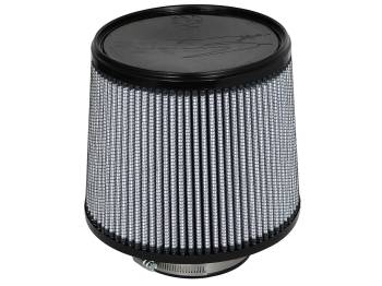 aFe Power - aFe Power Magnum FLOW Pro DRY S Conical Air Filter Element - 8 in Base - 7 in Top - 4 in Flange - 6.7 in Tall - White