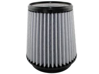 aFe Power - aFe Power Magnum FLOW Pro DRY S Conical Air Filter Element - 7 in Base - 5-1/2 in Top - 5-1/2 in Flange - 7 in Tall - White