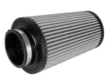 aFe Power - aFe Power Magnum FLOW Pro DRY S Conical Air Filter Element - 6 in Base - 4-1/2 in Top - 3-1/2 in Flange - 9 in Tall - White