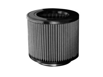 aFe Power - aFe Power Magnum FLOW Pro DRY S Air Filter Element - Round - 9 in Diameter - 4 in Flange - 7-1/2 in Tall - White