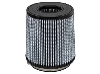aFe Power - aFe Power Magnum FLOW Pro DRY S Conical Air Filter Element - 7-1/2 in Base Diameter - 6-3/4 L x 5-1/2 in W Top - 8 in Tall - 6 in Flange - White