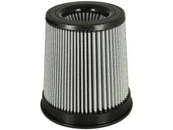 aFe Power - aFe Power Magnum FLOW Pro DRY S Conical Air Filter Element - 8 in Base - 7 in Top - 5 in Flange - 9 in Tall - White