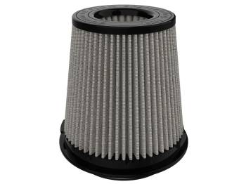 aFe Power - aFe Power Magnum FLOW Pro DRY S Conical Air Filter Element - 6 in Base - 4-1/2 in Top - 4-1/2 in Flange - 6 in Tall - White