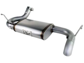 aFe Power - aFe Power MACH Force-Xp Axle Back Exhaust System - 2-1/2 in Diameter - Hi-Tuck Tip - Stainless - Jeep Wrangler 2001-18