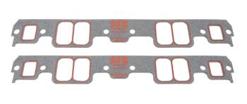Airflow Research (AFR) - AFR Intake Manifold Gasket - 2.23 x 1.33 in Rectangular Port - Small Block Chevy (Pair)